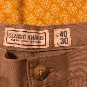 Old navy slacks